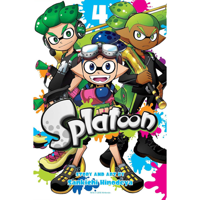 Splatoon Manga Books