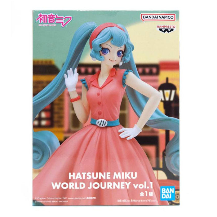 Bandai Vocaloid World Journey Vol.1 Hatsune Miku Figure