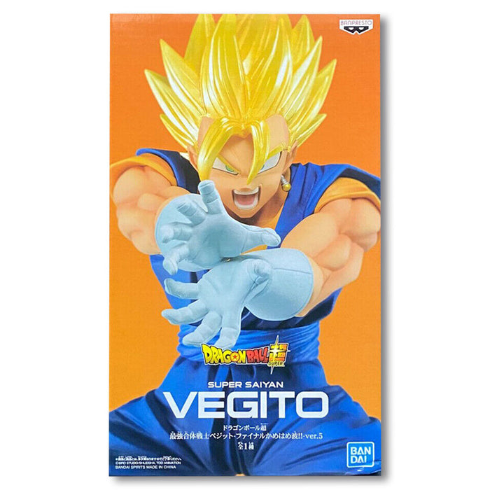 BANDAI BANPRESTO Dragon Ball Super Super Saiyan Vegito (Final Kamehameha Ver.5) Figure