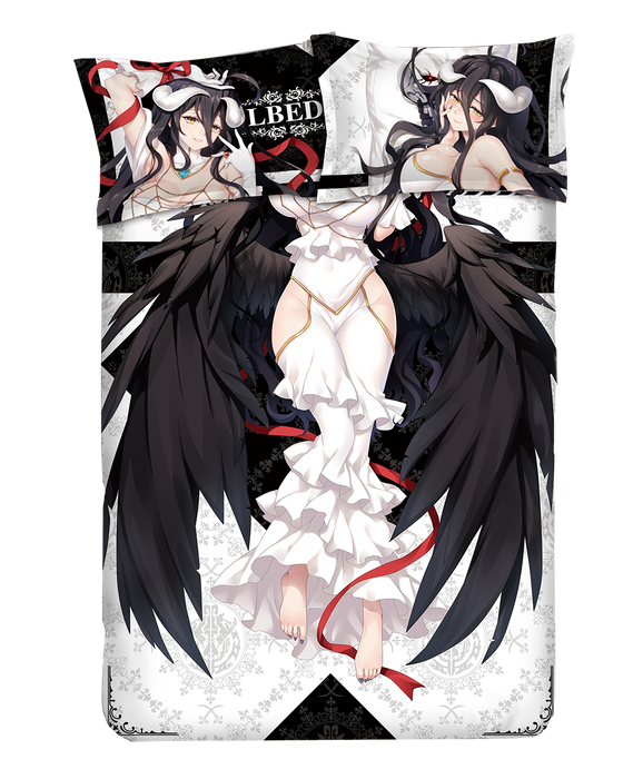 Overlord Albedo - Anime 4pc Duvet Bedding Set