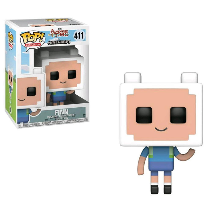 Funko Pop Adventure Time x Minecraft - Finn Pop! Figure