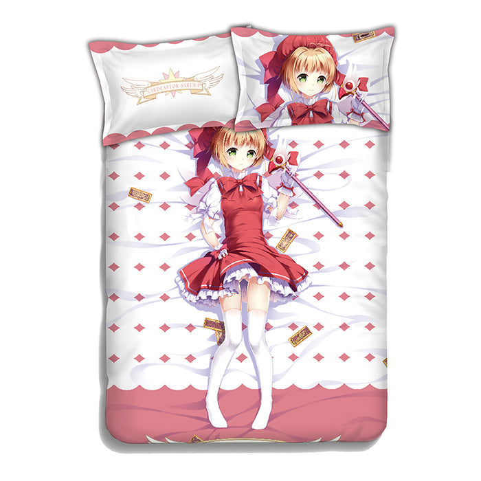 Card Captors Sakura - Anime 4pc Duvet Bedding Set