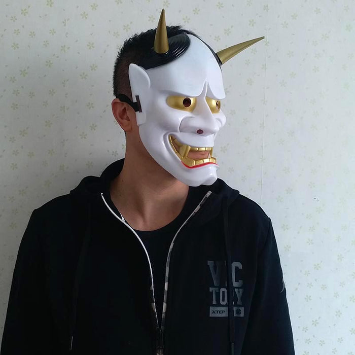 Mask-  Japanese prajna mask Demon Slayer