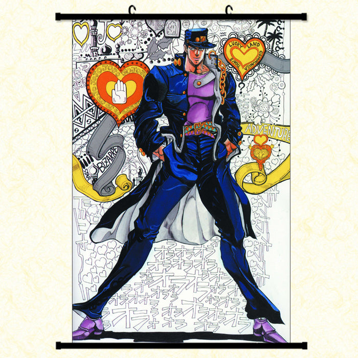 Wall Scroll - JoJo's Bizarre Adventure Jotaro Kujo