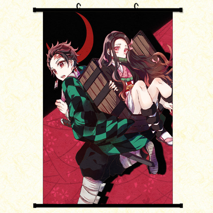 Wall Scroll - Demon Slayer Tanjiro/Nezuko