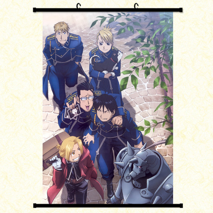 Wall Scroll - Fullmetal Alchemist Edward & Alphonse