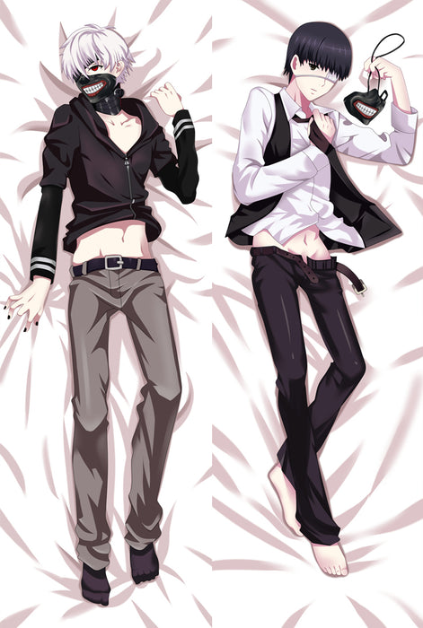 Tokyo Ghoul Ken Kaneki Dakimakura Hugging Peach Skin Body Pillow (T38)