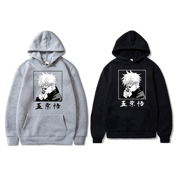 JUJUTSU KAISEN SATORO GOJO JUMPER HOODIE