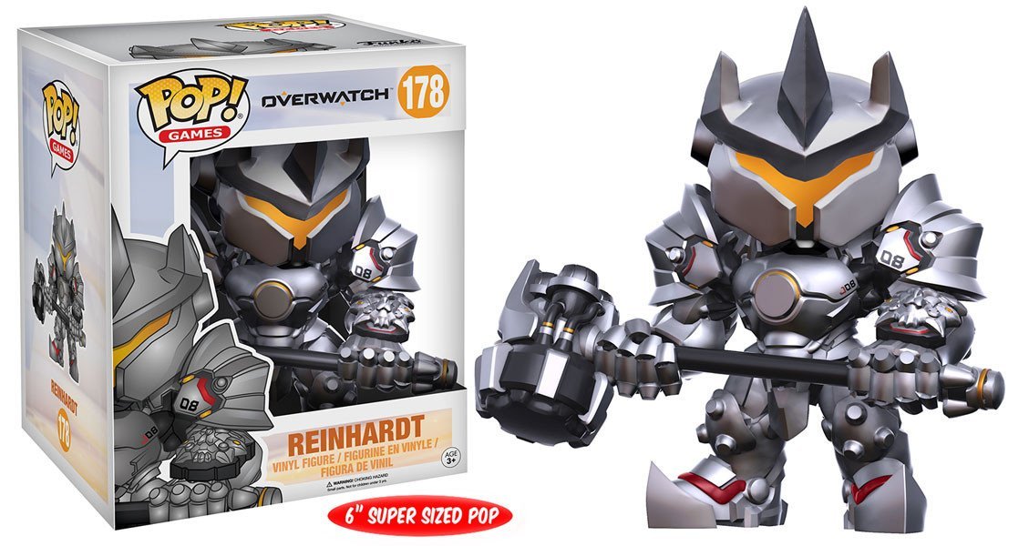 Funko Pop Overwatch - Reinhardt 6" Pop! Vinyl Figure