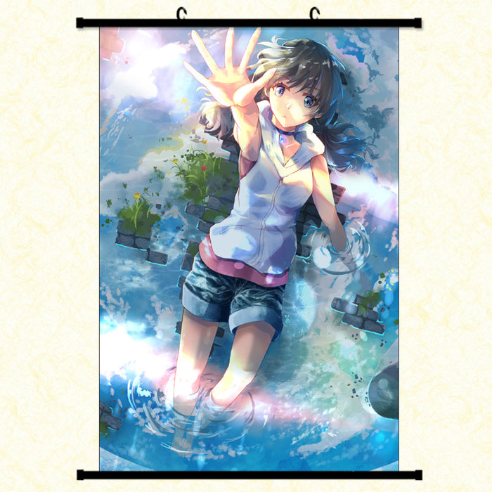 Wall Scroll - Weathering with You Amano Hina