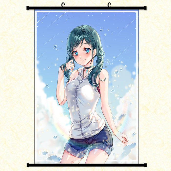 Wall Scroll - Weathering with You Amano Hina