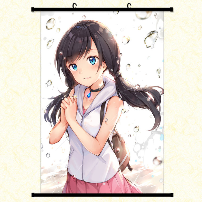 Wall Scroll - Weathering with You Amano Hina