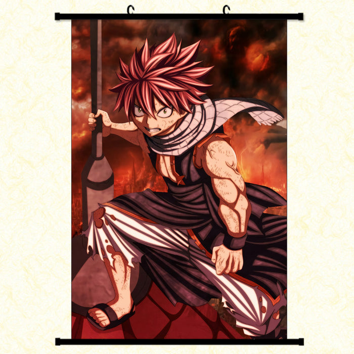 Wall Scroll - Fairy Tail Natsu Dragneel