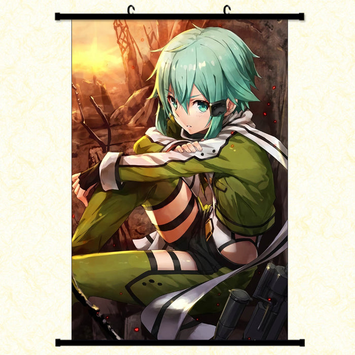 Wall Scroll - Sword Art Online Sinon