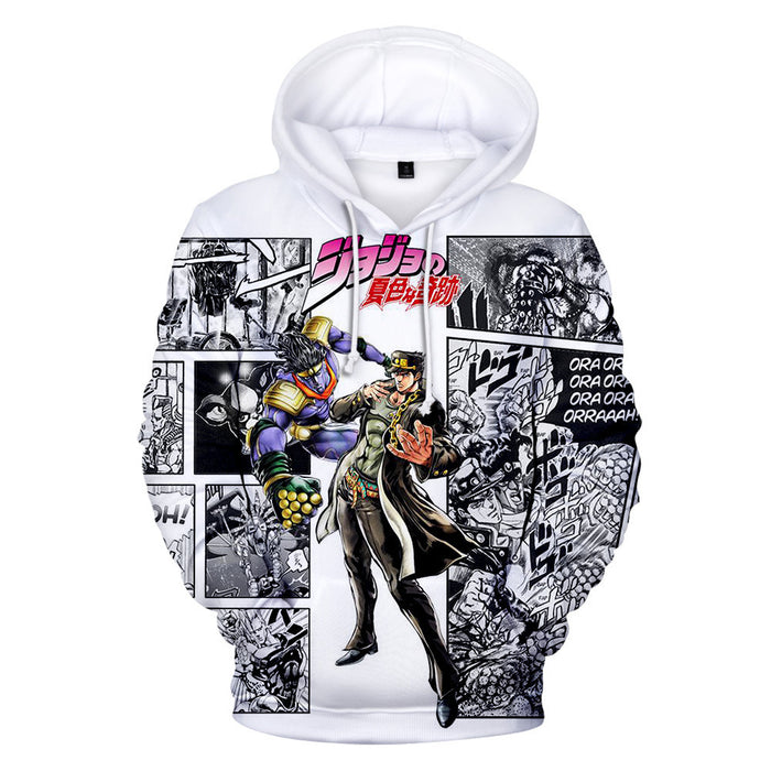 Jojo's bizarre adventure JUMPER HOODIE CLOTH