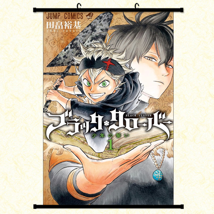 WALL SCROLL - BLACK CLOVER