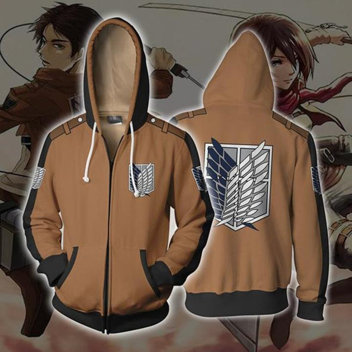 Attack On Titan Wings of Freedom Hoodie Jumper Clothes