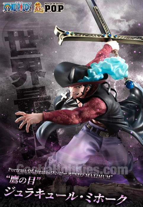 Portrait. Of. Pirates One Piece Neo-Maximum Hawk-Eye Dracule Mihawk Figure Limited (one in stock at Manukau Mega Store)