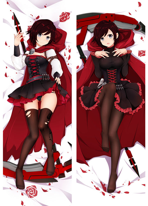 RWBY Ruby Rose Dakimakura Hugging Peach Skin Body Pillow (R28)