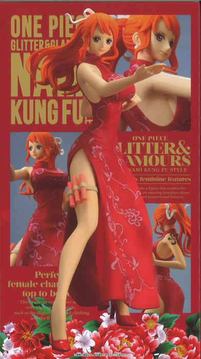 bandai banpresto One Piece Glitter & Glamours Nami Kung Fu Style (Ver.A) figure