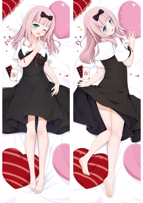 Kaguya-sama: Love Is War Chika Fujiwara Dakimakura Hugging Peach Skin Body Pillow (K5)