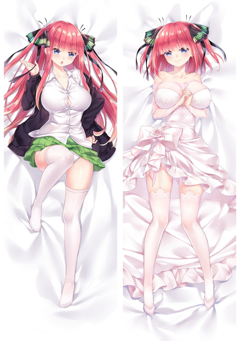 The Quintessential Quintuplets Nino Nakano Dakimakura HUGGING PEACH SKIN BODY PILLOW (T18)