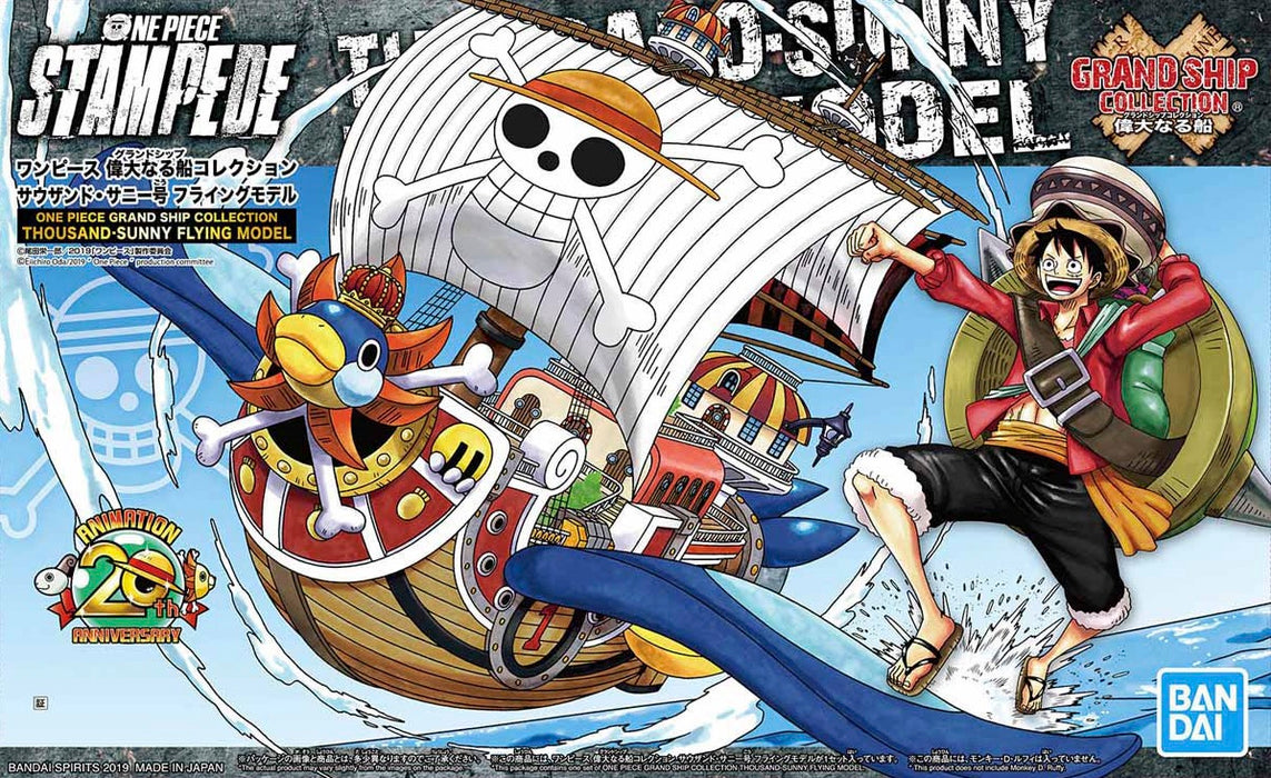 BANDAI One Piece Grand Ship Collection Thousand Sunny (Flying Model) Model Kit