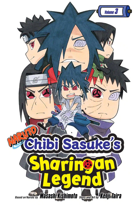 Naruto: Chibi Sasuke's Sharingan Legend Manga Book