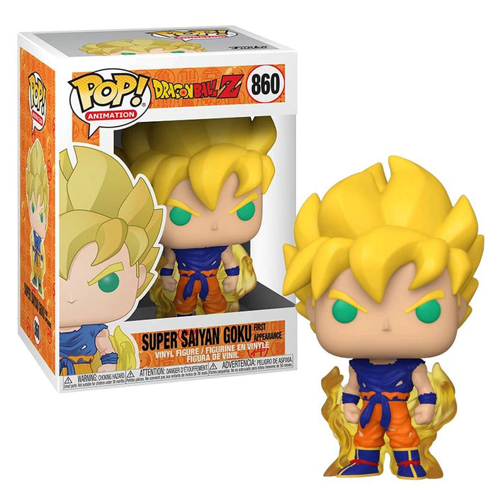 FUNKO POP DRAGON BALL Z -860 Super Saiyan Goku (First Appearance)  Pop! Figure