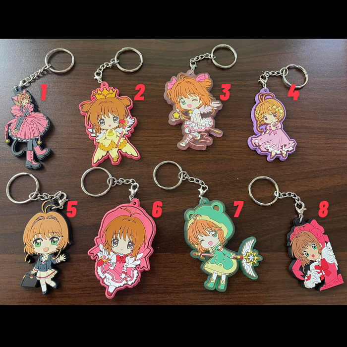 CARD CAPTOR SAKURA KEYCHAINS! | $5 per Key Chain