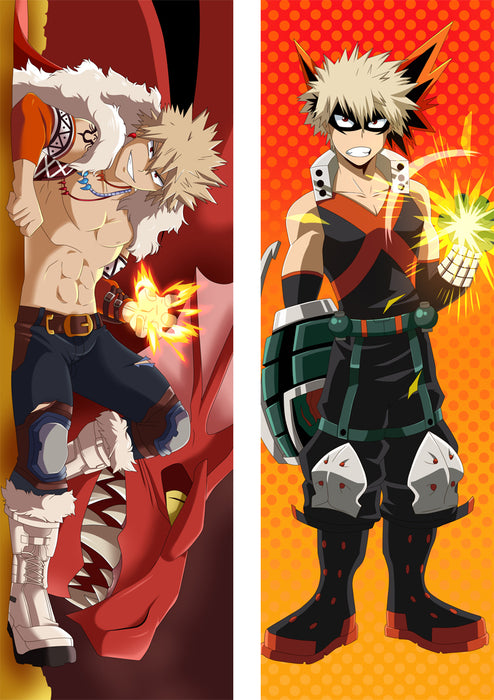 My Hero Academia Katsuki Bakugo Dakimakura Hugging Peach Skin Body Pillow (M24)