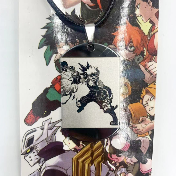 My Hero Academia character necklace