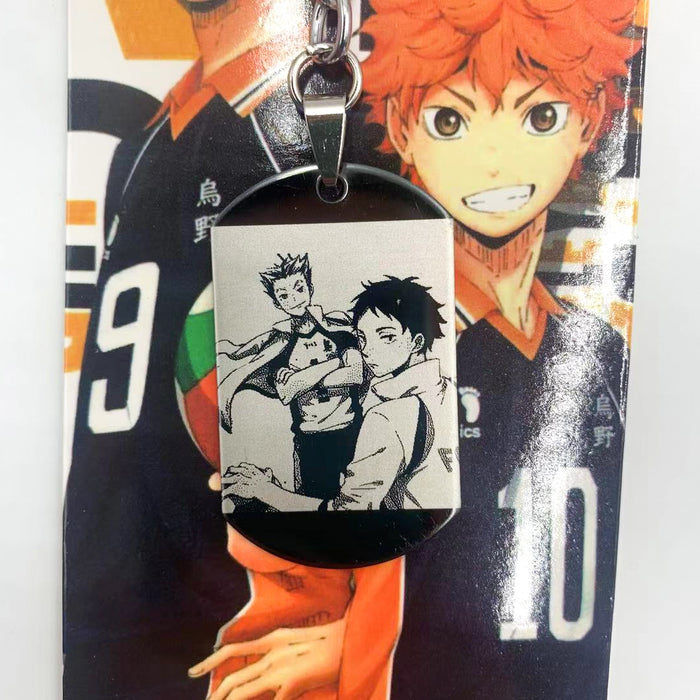 haikyuu!! character key chain