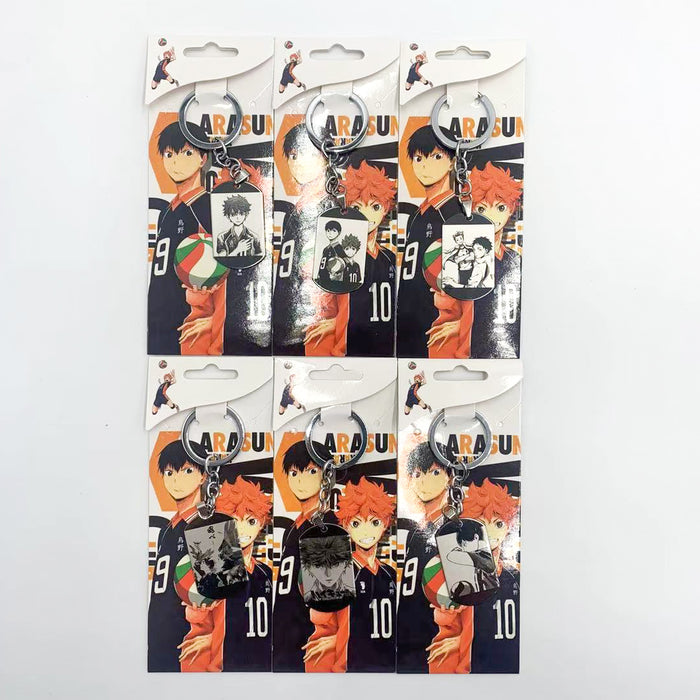 haikyuu!! character key chain