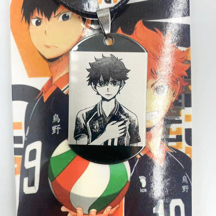 haikyuu!! character necklace