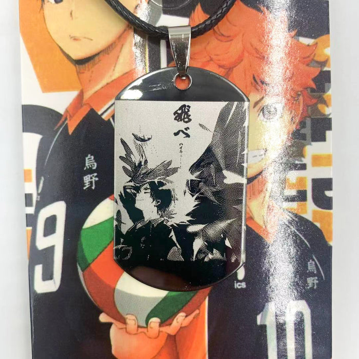 haikyuu!! character necklace