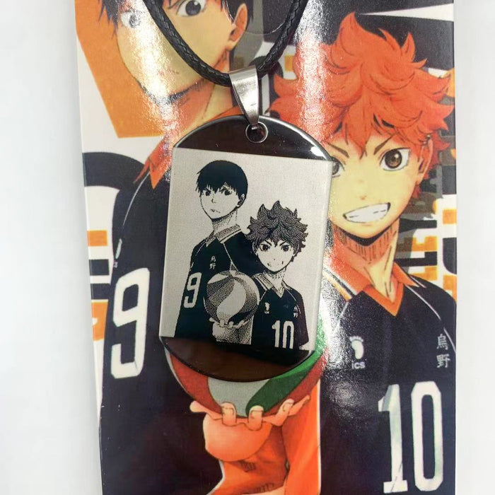 haikyuu!! character necklace