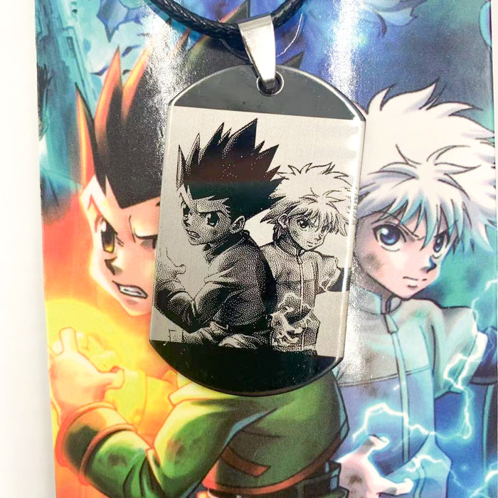 hunter X hunter character necklace