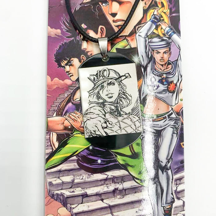 Jojo's Bizarre Adventure character necklace