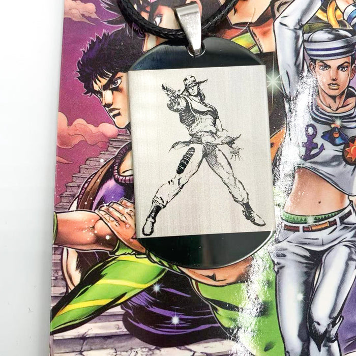 Jojo's Bizarre Adventure character necklace