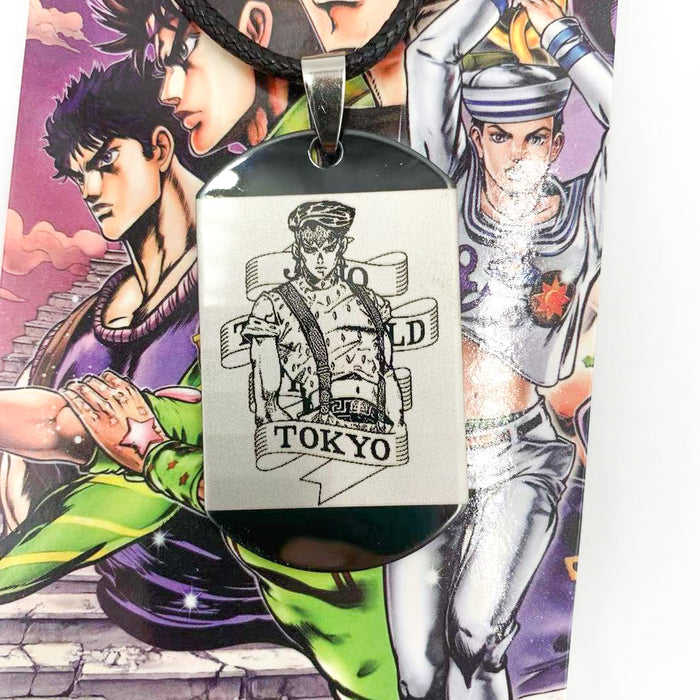 Jojo's Bizarre Adventure character necklace