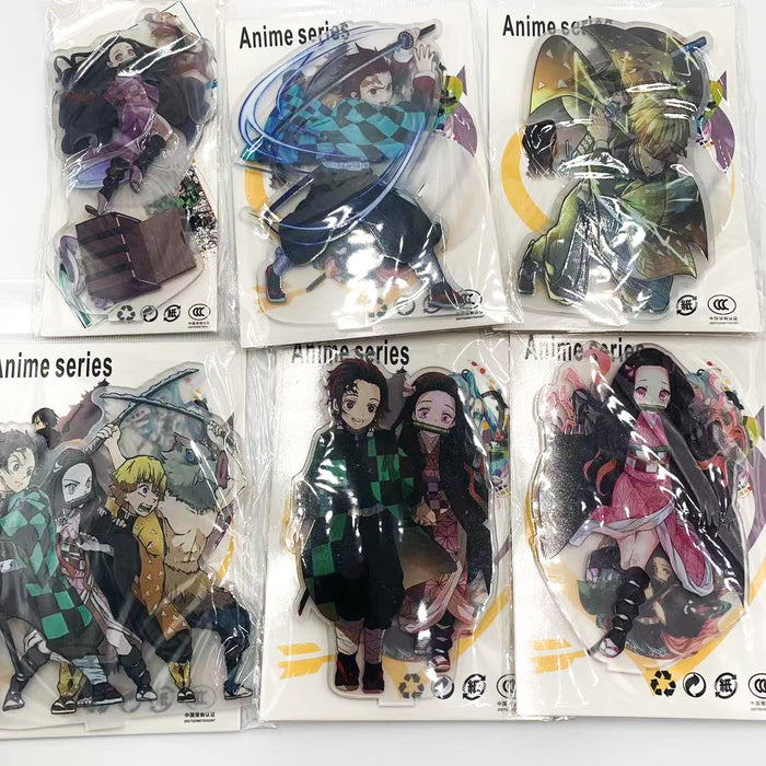 Anime Demon Slayer Double-sided Acrylic Model Desk Decoration