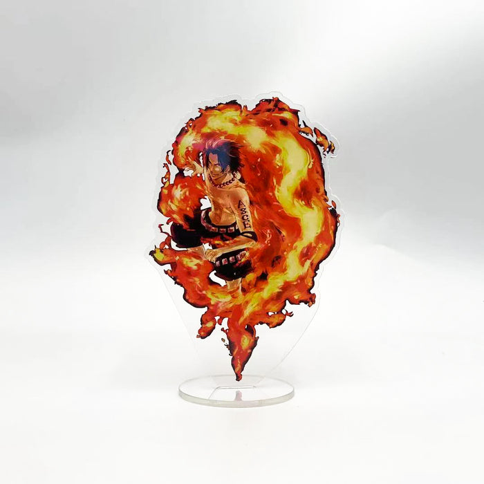 Anime One Piece Double-Sided Acrylic Model Desk Decoration