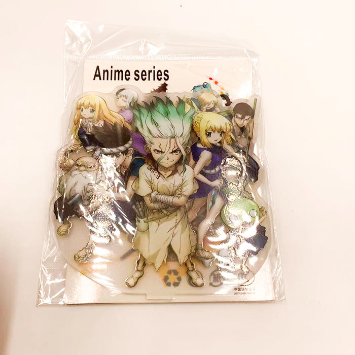 Anime Dr.Stone Double-sided Acrylic Model Desk Decoration