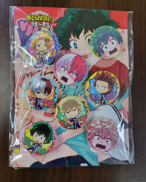 Anime Badge Set 8 Pcs My Hero Academia