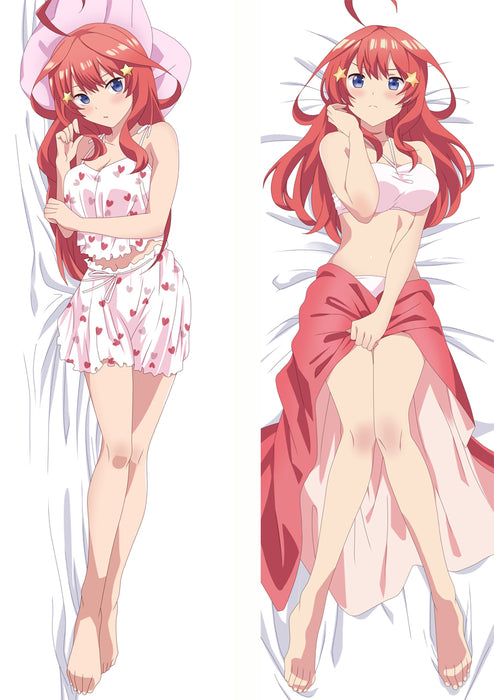 The Quintessential Quintuplets Itsuki Nakano Dakimakura Hugging Peach Skin Body Pillow (T16)