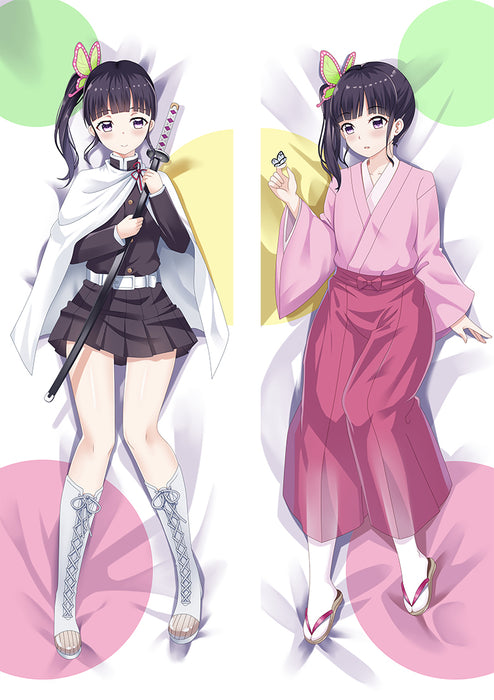 Demon Slayer kanao Tsuyuri Dakimakura Hugging Peach Skin Body Pillow (D33)