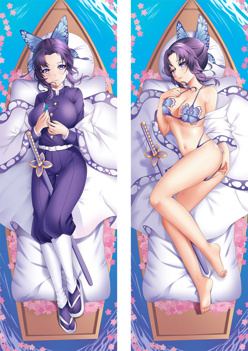 DEMON SLAYER Shinobu DAKIMAKURA HUGGING PEACH SKIN BODY PILLOW (D40)