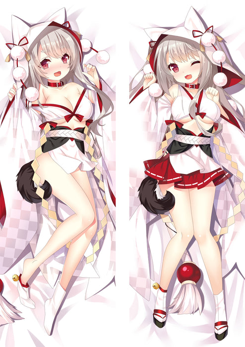 Azur Lane Yuudachi Dakimakura Hugging Peach Skin Body Pillow (A17)