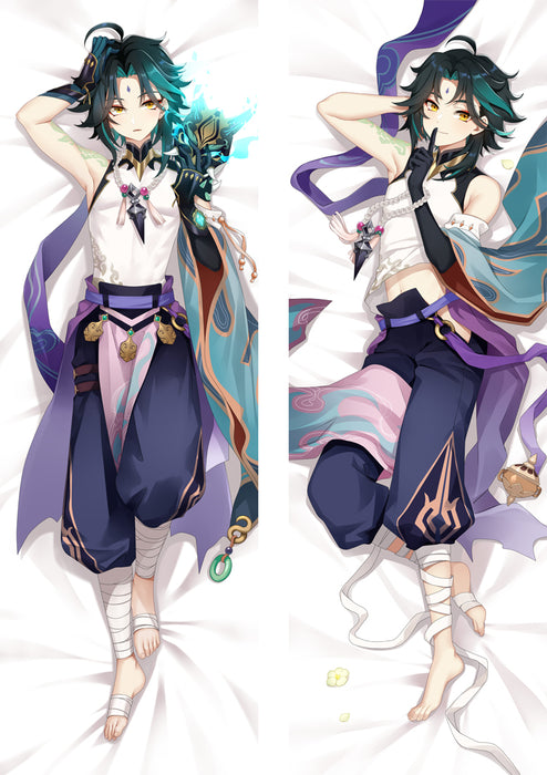 Genshin Impact Xiao Dakimakura Hugging Peach Skin Body Pillow (G75)